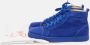 Christian Louboutin Pre-owned Suede sneakers Blue Heren - Thumbnail 9