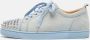 Christian Louboutin Pre-owned Suede sneakers Blue Heren - Thumbnail 2