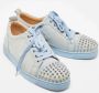 Christian Louboutin Pre-owned Suede sneakers Blue Heren - Thumbnail 4