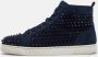 Christian Louboutin Pre-owned Suede sneakers Blue Heren - Thumbnail 2