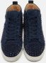 Christian Louboutin Pre-owned Suede sneakers Blue Heren - Thumbnail 3