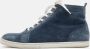 Christian Louboutin Pre-owned Suede sneakers Blue Heren - Thumbnail 2