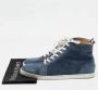 Christian Louboutin Pre-owned Suede sneakers Blue Heren - Thumbnail 9