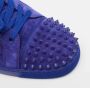 Christian Louboutin Pre-owned Suede sneakers Blue Heren - Thumbnail 7