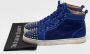 Christian Louboutin Pre-owned Suede sneakers Blue Heren - Thumbnail 8