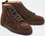 Christian Louboutin Pre-owned Suede sneakers Brown Heren - Thumbnail 3