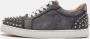 Christian Louboutin Pre-owned Suede sneakers Gray Dames - Thumbnail 2