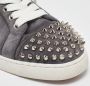 Christian Louboutin Pre-owned Suede sneakers Gray Dames - Thumbnail 7