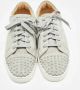 Christian Louboutin Pre-owned Suede sneakers Gray Heren - Thumbnail 3