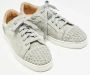 Christian Louboutin Pre-owned Suede sneakers Gray Heren - Thumbnail 4