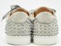 Christian Louboutin Pre-owned Suede sneakers Gray Heren - Thumbnail 5