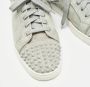 Christian Louboutin Pre-owned Suede sneakers Gray Heren - Thumbnail 8