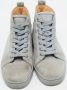 Christian Louboutin Pre-owned Suede sneakers Gray Heren - Thumbnail 3