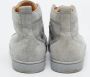 Christian Louboutin Pre-owned Suede sneakers Gray Heren - Thumbnail 5