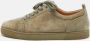 Christian Louboutin Pre-owned Suede sneakers Gray Heren - Thumbnail 2