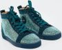 Christian Louboutin Pre-owned Suede sneakers Green Dames - Thumbnail 4