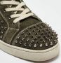 Christian Louboutin Pre-owned Suede sneakers Green Heren - Thumbnail 7