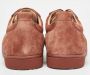 Christian Louboutin Pre-owned Suede sneakers Orange Dames - Thumbnail 5