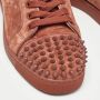 Christian Louboutin Pre-owned Suede sneakers Orange Dames - Thumbnail 7