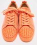 Christian Louboutin Pre-owned Suede sneakers Orange Heren - Thumbnail 2