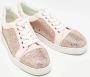 Christian Louboutin Pre-owned Suede sneakers Pink Dames - Thumbnail 4