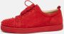 Christian Louboutin Pre-owned Suede sneakers Red Heren - Thumbnail 2