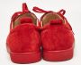 Christian Louboutin Pre-owned Suede sneakers Red Heren - Thumbnail 5