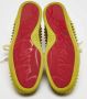 Christian Louboutin Pre-owned Suede sneakers Yellow Heren - Thumbnail 6