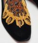 Christian Louboutin Pre-owned Velvet flats Black Dames - Thumbnail 8