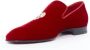 Christian Louboutin Pre-owned Velvet flats Red Heren - Thumbnail 4