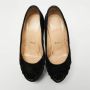 Christian Louboutin Pre-owned Velvet heels Black Dames - Thumbnail 3