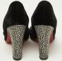 Christian Louboutin Pre-owned Velvet heels Black Dames - Thumbnail 5