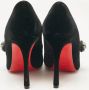 Christian Louboutin Pre-owned Velvet heels Black Dames - Thumbnail 3