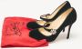 Christian Louboutin Pre-owned Velvet heels Black Dames - Thumbnail 7