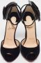 Christian Louboutin Pre-owned Velvet sandals Black Dames - Thumbnail 2