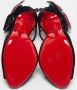 Christian Louboutin Pre-owned Velvet sandals Black Dames - Thumbnail 5