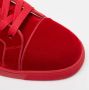 Christian Louboutin Pre-owned Velvet sneakers Red Dames - Thumbnail 7