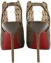 Christian Louboutin Pre-owned Wool heels Gray Dames - Thumbnail 4