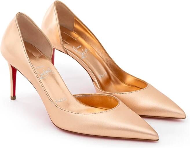 Christian Louboutin Klassieke Hoge Hak Pumps voor Vrouwen Yellow Dames