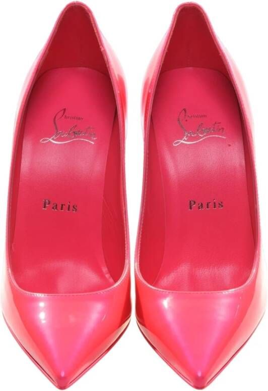 Christian Louboutin Sporty Kate Hot Pink High Heel Pumps Pink Dames