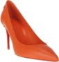 Christian Louboutin Pumps & high heels Sporty Kate 85 Bianco Nappa Leather in oranje - Thumbnail 3