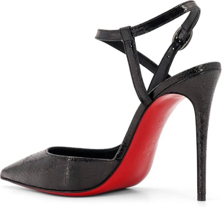 Christian Louboutin Ster Spiegel Leren Pumps Black Dames