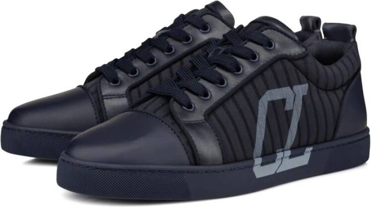 Christian Louboutin Stijlvolle Sneakers voor Mannen en Vrouwen Blue Heren