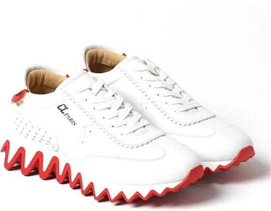 Christian Louboutin Stijlvolle Sneakers voor Mannen en Vrouwen White Dames