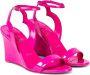 Christian Louboutin Patent Leren Sleehak Sandaal met V-vorm Pink Dames - Thumbnail 2