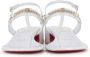 Christian Louboutin Witte Krokodillenprint Sandalen White Dames - Thumbnail 2