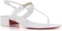 Christian Louboutin Witte Krokodillenprint Sandalen White Dames - Thumbnail 3