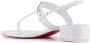 Christian Louboutin Witte Krokodillenprint Sandalen White Dames - Thumbnail 4