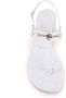 Christian Louboutin Witte Krokodillenprint Sandalen White Dames - Thumbnail 5