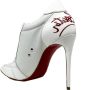 Christian Louboutin Witte Leren Lace-Up Pumps White Dames - Thumbnail 7